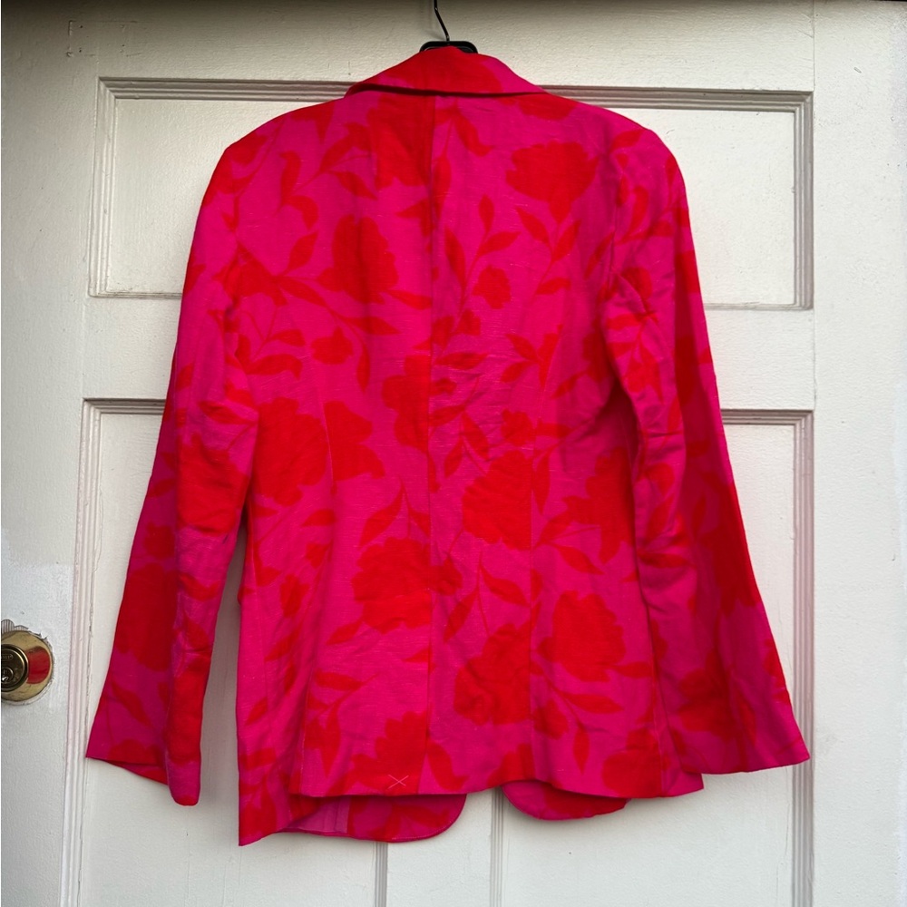 Women's Classic Rose Blazer - kate spade new york x Target Pink/Red size XS NWT - Picture 7 of 7